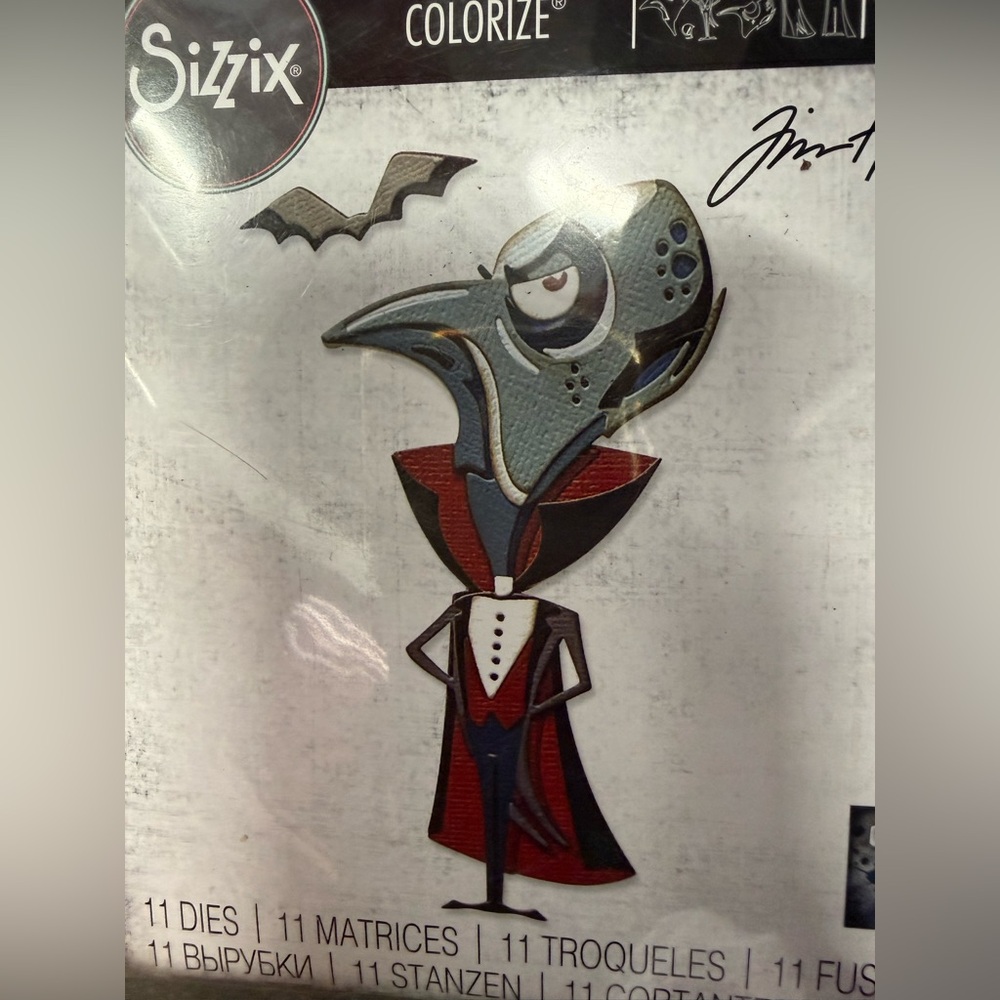Sizzix Thinlits Colorize Die Set by Tim Holtz Count NEW craft card making paper - Picture 4 of 10
